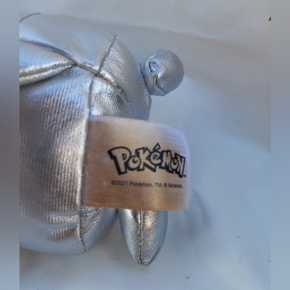 Pokemon Silver Pikachu Plush 2021 8" - Picture 3 of 5